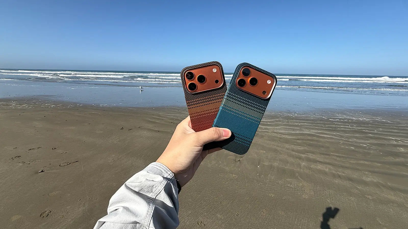 aramid fiber iPhone case with woven texture