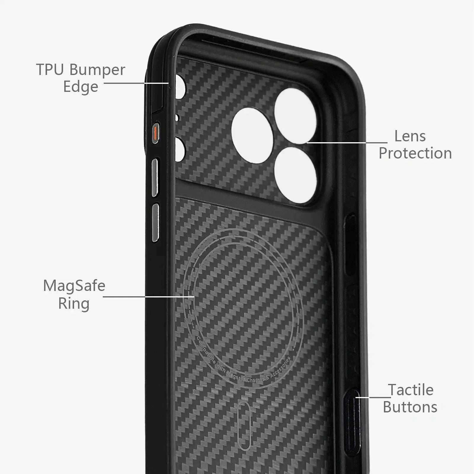 iPhone 17 Pro Aramid Full Protection Case with Lens Protection