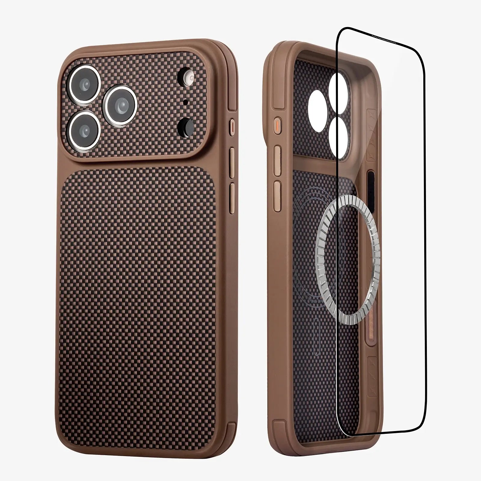 iPhone 17 Pro Aramid Full Protection Case with Lens Protection