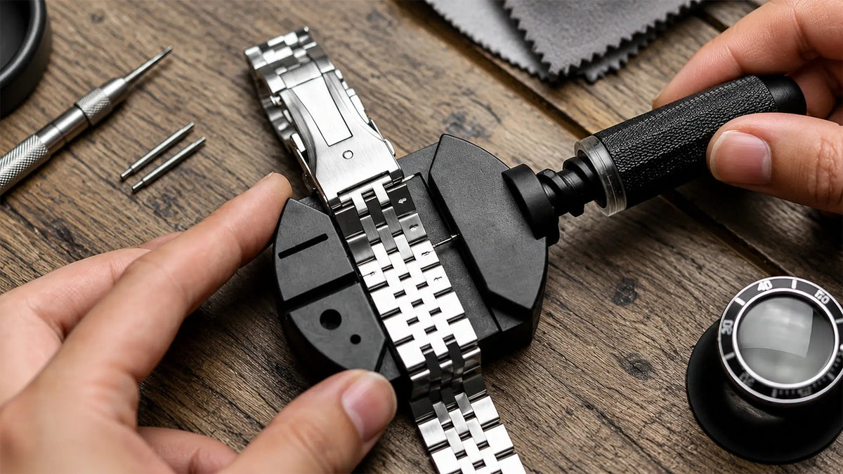 How to Adjust a Metal Watch Band: A Guide to Different Band Types