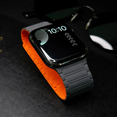 Wave Magnetic Silicone Band